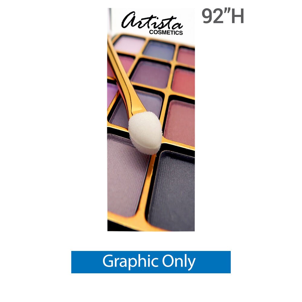Maui Retractable Banner Stand — Graphic Only / 92 inches